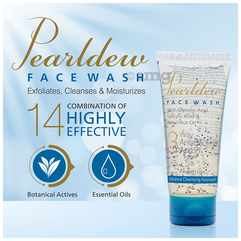Pearldew 3 Way Antibacterial Action Face Wash 100ml Each Buy