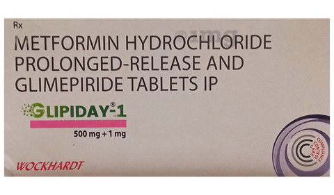 Glipiday 1 Tablet PR image