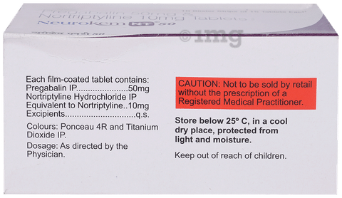 Neurokem NT 50 Tablet