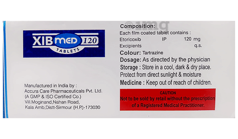 Xibmed 120 Tablet image Xibmed 120 Tablet image
