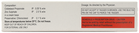 Zincoderm M Cream