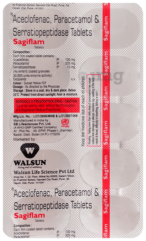 Sagiflam Tablet image Sagiflam Tablet image