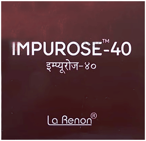 Impurose 40mg Tablet image