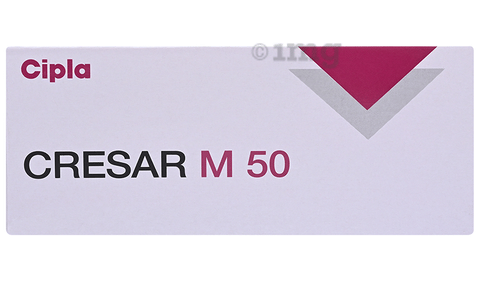 Cresar M 40mg/50mg Tablet image