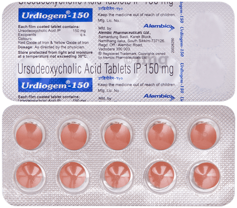 Urdiogem 150 Tablet image Urdiogem 150 Tablet image