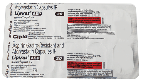 Lipvas ASP 20 Capsule image