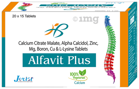 Dr. Ethix's Alfavit Plus Tablet (15 Each ) image Dr. Ethix's Alfavit Plus Tablet (15 Each ) image