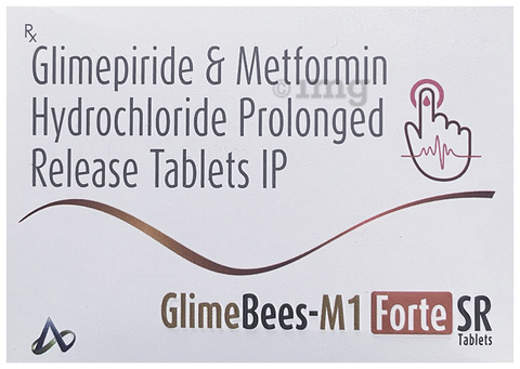 Glimebees-M 1 Forte SR Tablet image