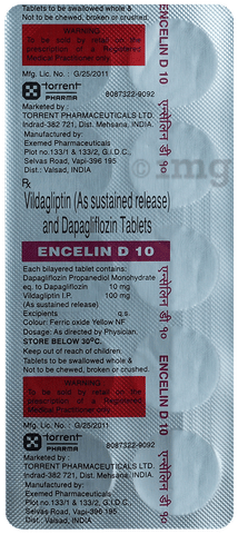 Encelin D 10 Tablet SR image Encelin D 10 Tablet SR image