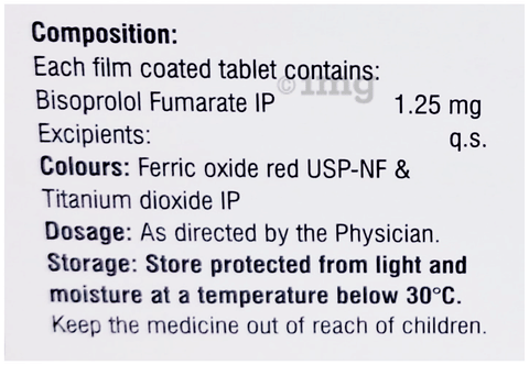 Bisojas 1.25 Tablet image