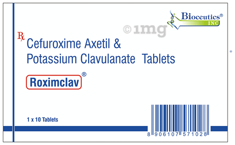 Roximclav 625 Tablet image