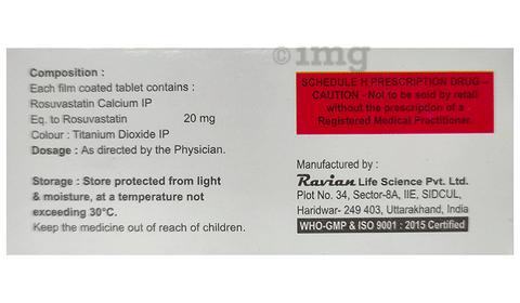 Rozcap 20 Tablet image Rozcap 20 Tablet image