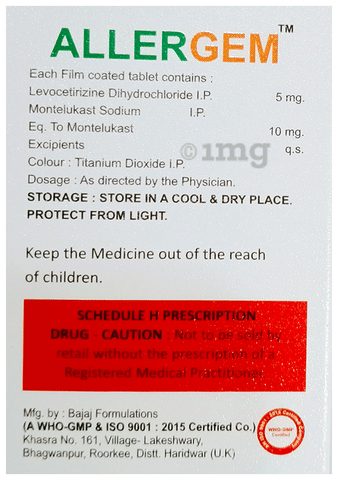 Allergem Tablet image Allergem Tablet image