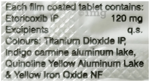 Nucoxia XP 120mg Tablet image Nucoxia XP 120mg Tablet image