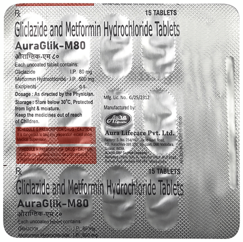 Auraglik-M80 Tablet image Auraglik-M80 Tablet image