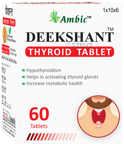 Ambic Deekshant Thyroid Tablet (60 Each) 1