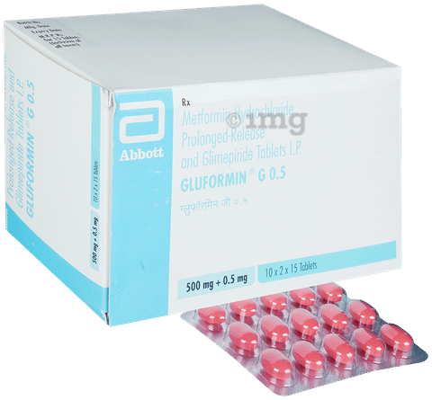 Gluformin G 0.5 Tablet PR