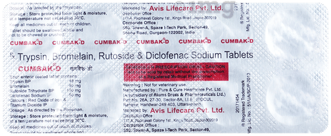 Cumbak D  Tablet image