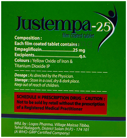 Justempa 25 Tablet image Justempa 25 Tablet image