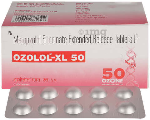 Ozolol 50mg Tablet XL image