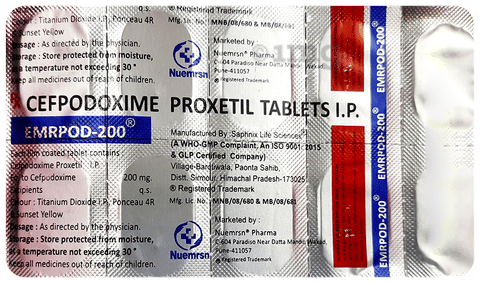 Emrpod 200 Tablet image Emrpod 200 Tablet image