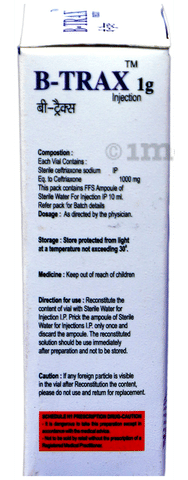 B-Trax 1g Injection image B-Trax 1g Injection image