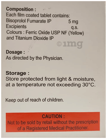 Besicor 5 Tablet image Besicor 5 Tablet image