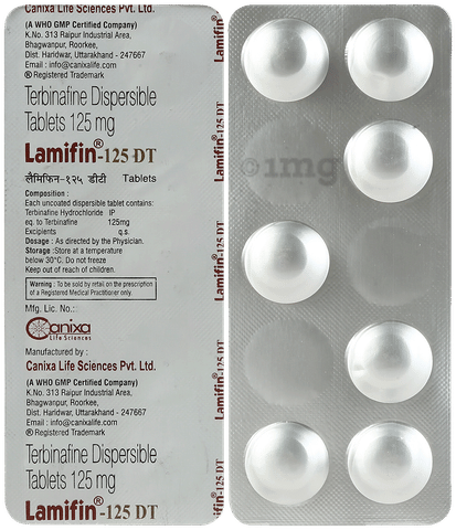 Lamifin 125 DT Tablet
