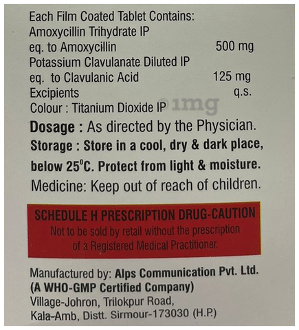 Amtum-CV 625 Tablet image Amtum-CV 625 Tablet image