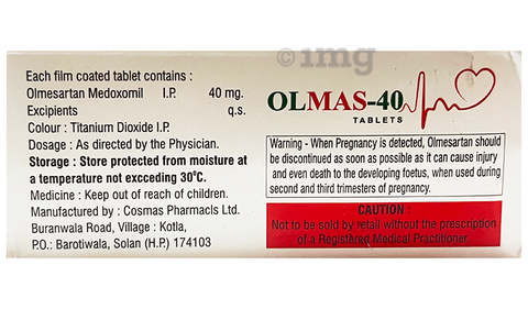 Olmas 40 Tablet image