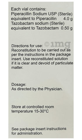 Maxotaz 4.5 g Injection image