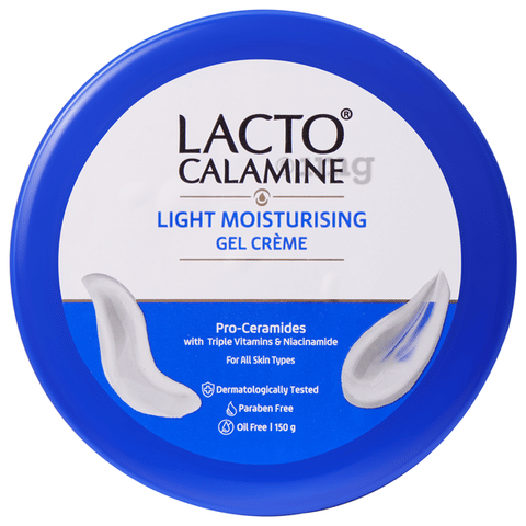 Lacto Calamine Light Moisturising Gel Creme Paraben Free: Buy jar