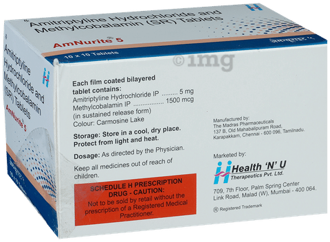 Amnurite  5 mg/1500 mcg Tablet image
