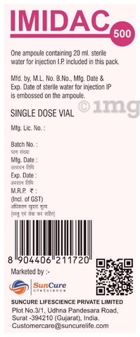 Imidac 500 Injection