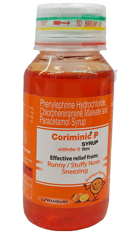 Coriminic P Syrup Orange image Coriminic P Syrup Orange image