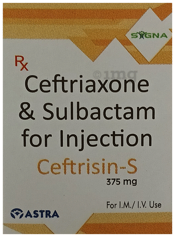Ceftrisin-S 375mg Injection image Ceftrisin-S 375mg Injection image
