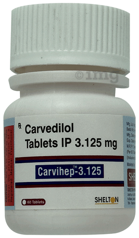 Carvihep 3.125 Tablet image Carvihep 3.125 Tablet image