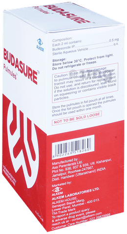 Budasure Pulmules (2ml Each) image