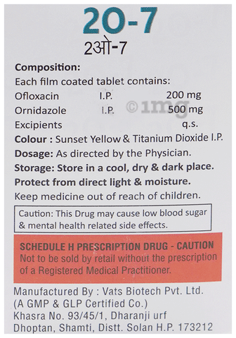 2O 7 Tablet image