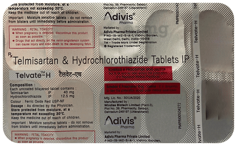 Telvate-H Tablet image