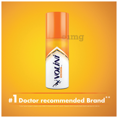 Volini Spray for Sprain, Muscle and Joint Pain Relief | Quick Action | Long-Lasting Relief | Bone, Joint & Muscle Care image