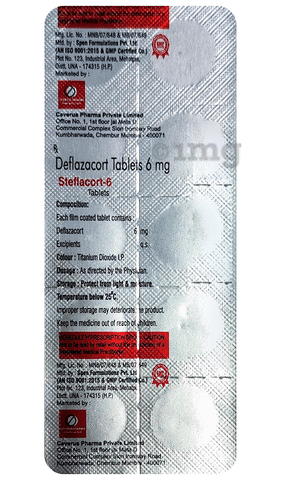 Steflacort 6 Tablet image Steflacort 6 Tablet image