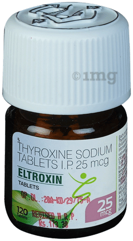Eltroxin 25mcg Tablet image