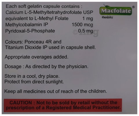 Macfolate Soft Gelatin Capsule image