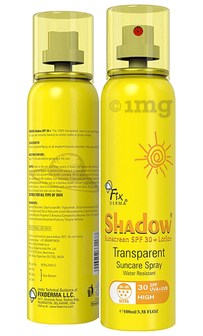 Fixderma Shadow Sunscreen Lotion SPF 30+ image Fixderma Shadow Sunscreen Lotion SPF 30+ image