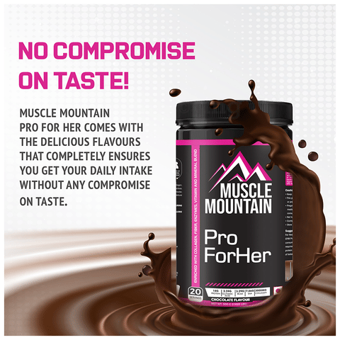 Muscle Mountain ProForHer Chocolate image Muscle Mountain ProForHer Chocolate image