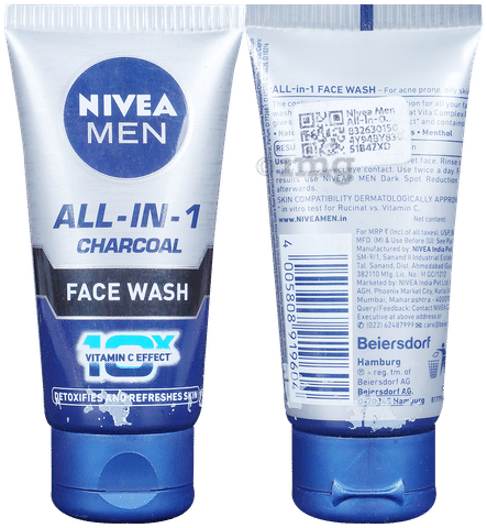 Nivea men face wash all in one discount