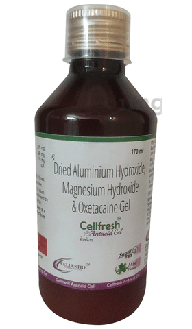 Cellfresh Antacid Gel Mint image Cellfresh Antacid Gel Mint image