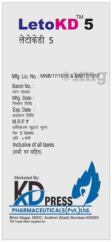 LetoKD 5 Tablet image LetoKD 5 Tablet image