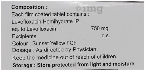 L Flo 750mg Tablet image L Flo 750mg Tablet image